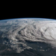 A view of Hurricane Harvey from the ISS in 2017